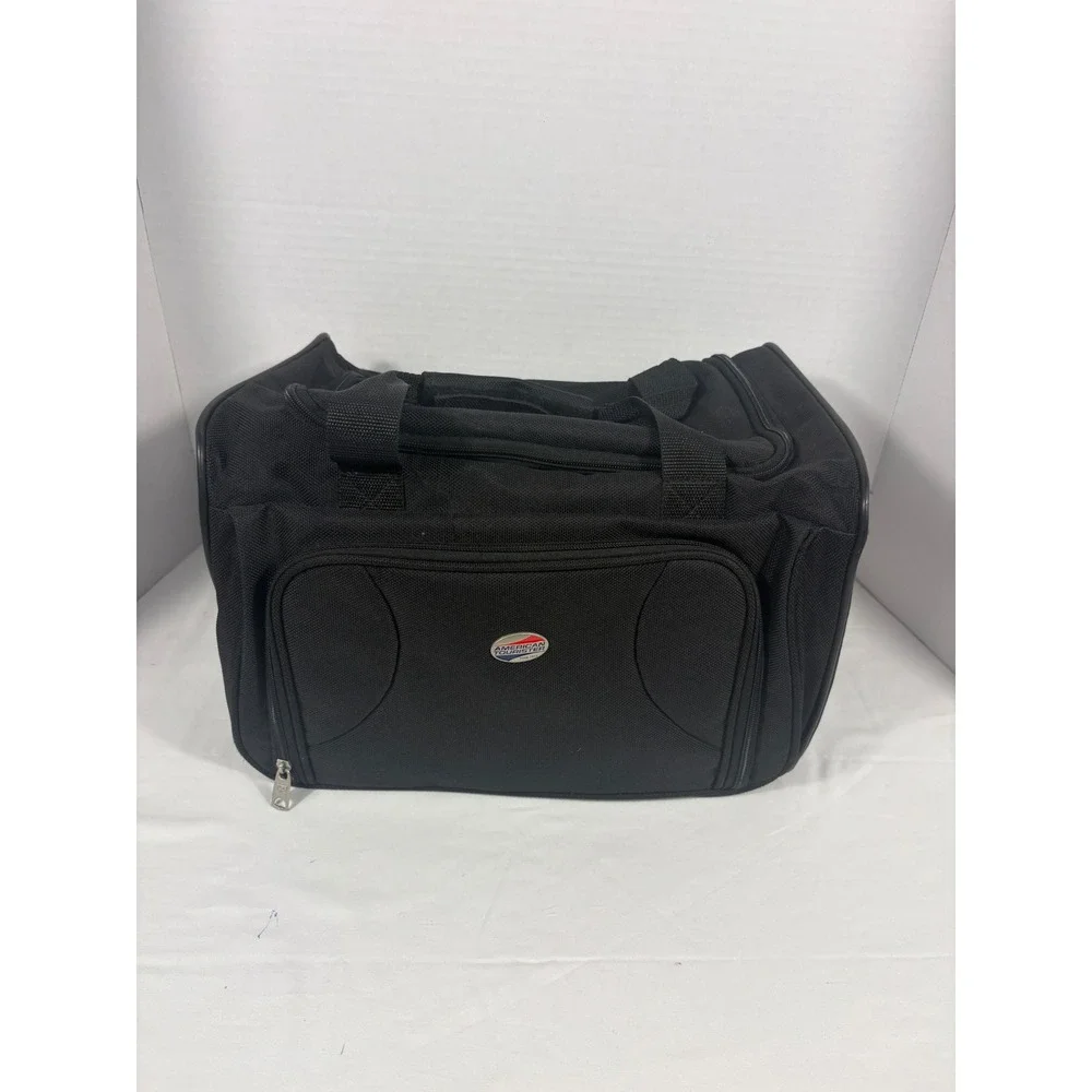 American Tourister Black Small Travel Duffel Bag Carry On Personal Item KL-59